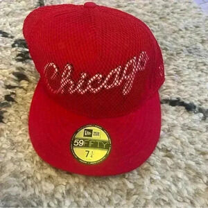 CHICAGO BULLS flat bill baseball hat